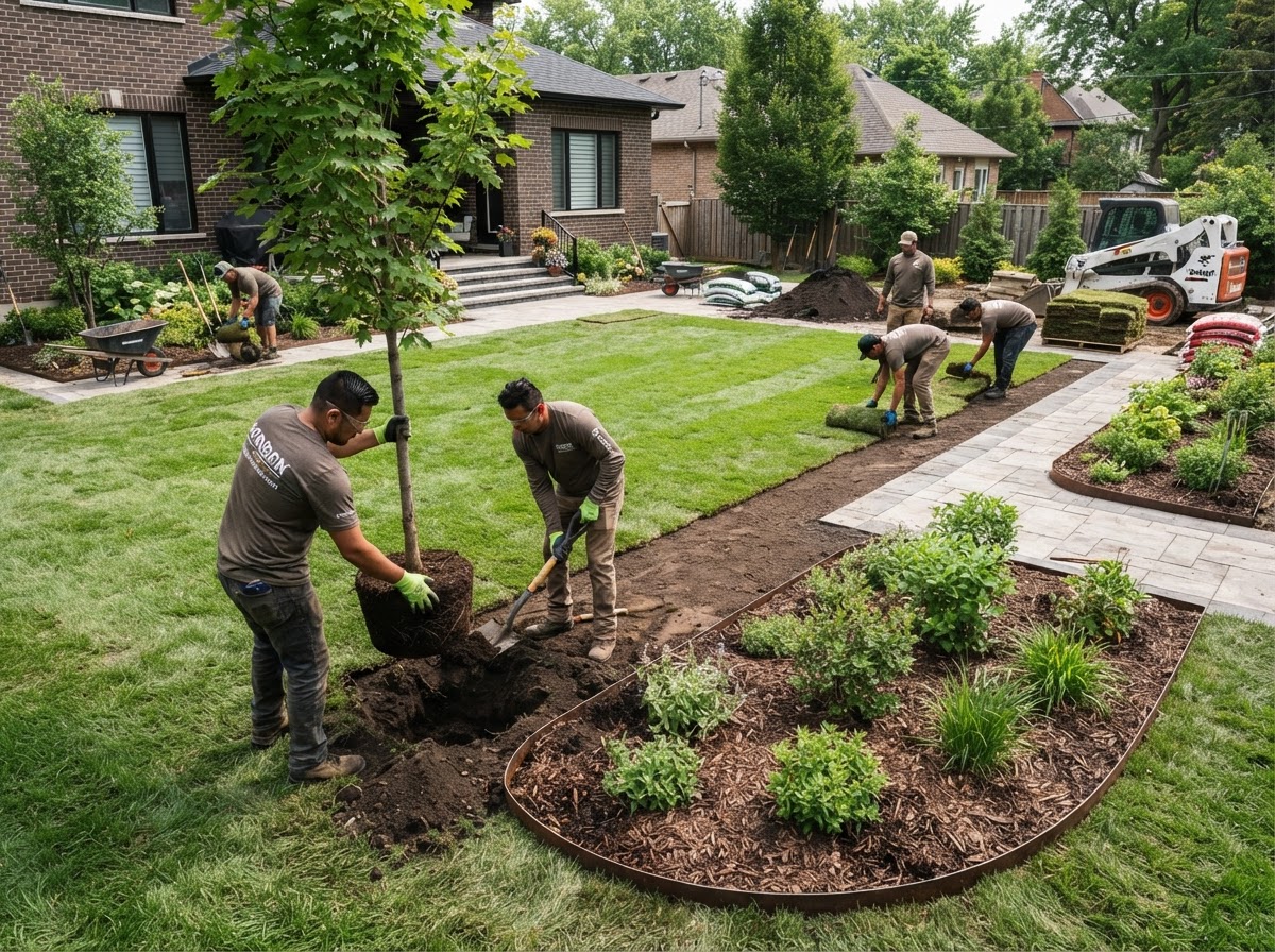 Mulching, Planting & Garden Beds