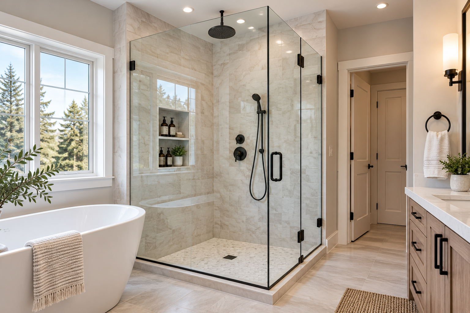 Tub to Shower — ProPeak Remodeling