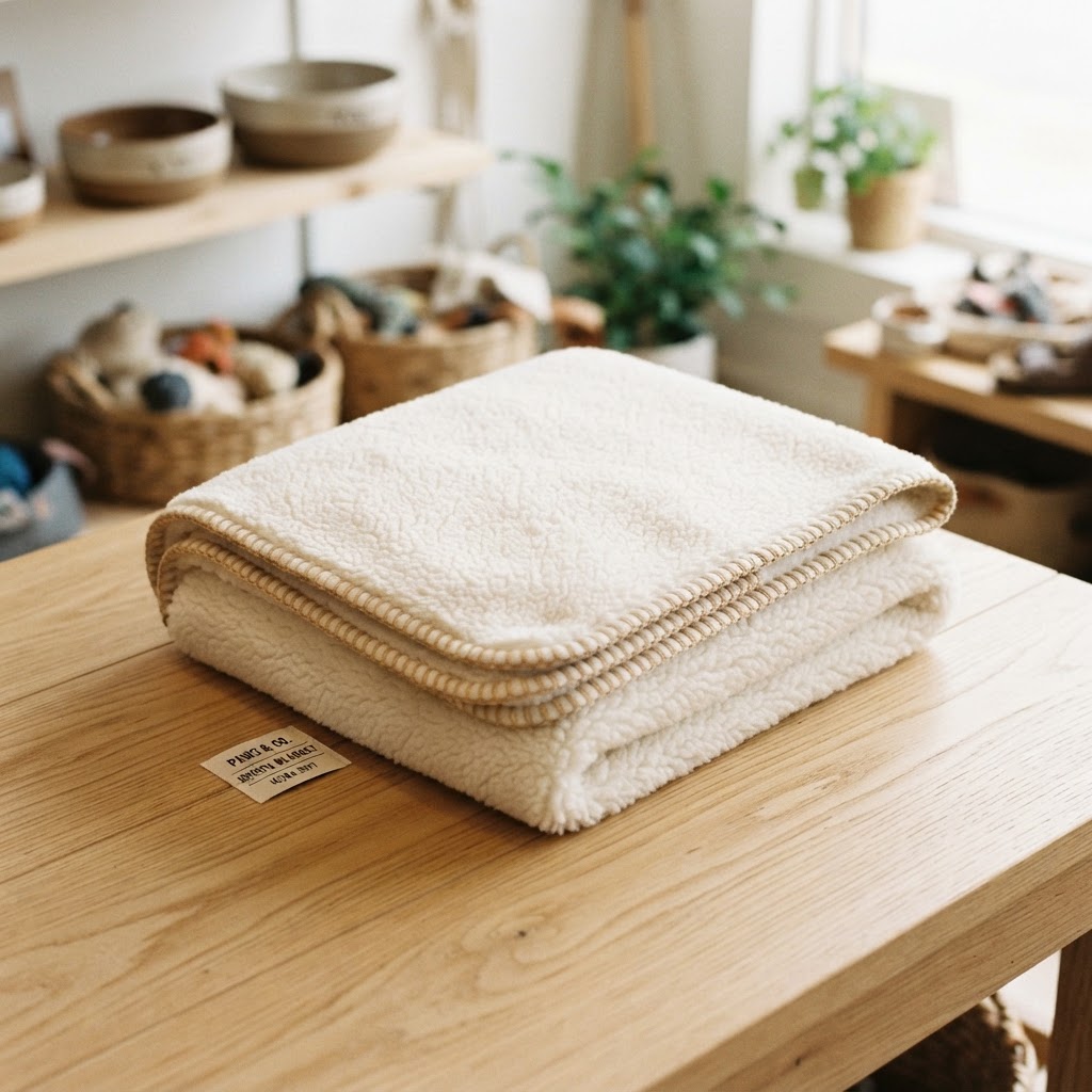 Manta suave reversible sherpa térmico