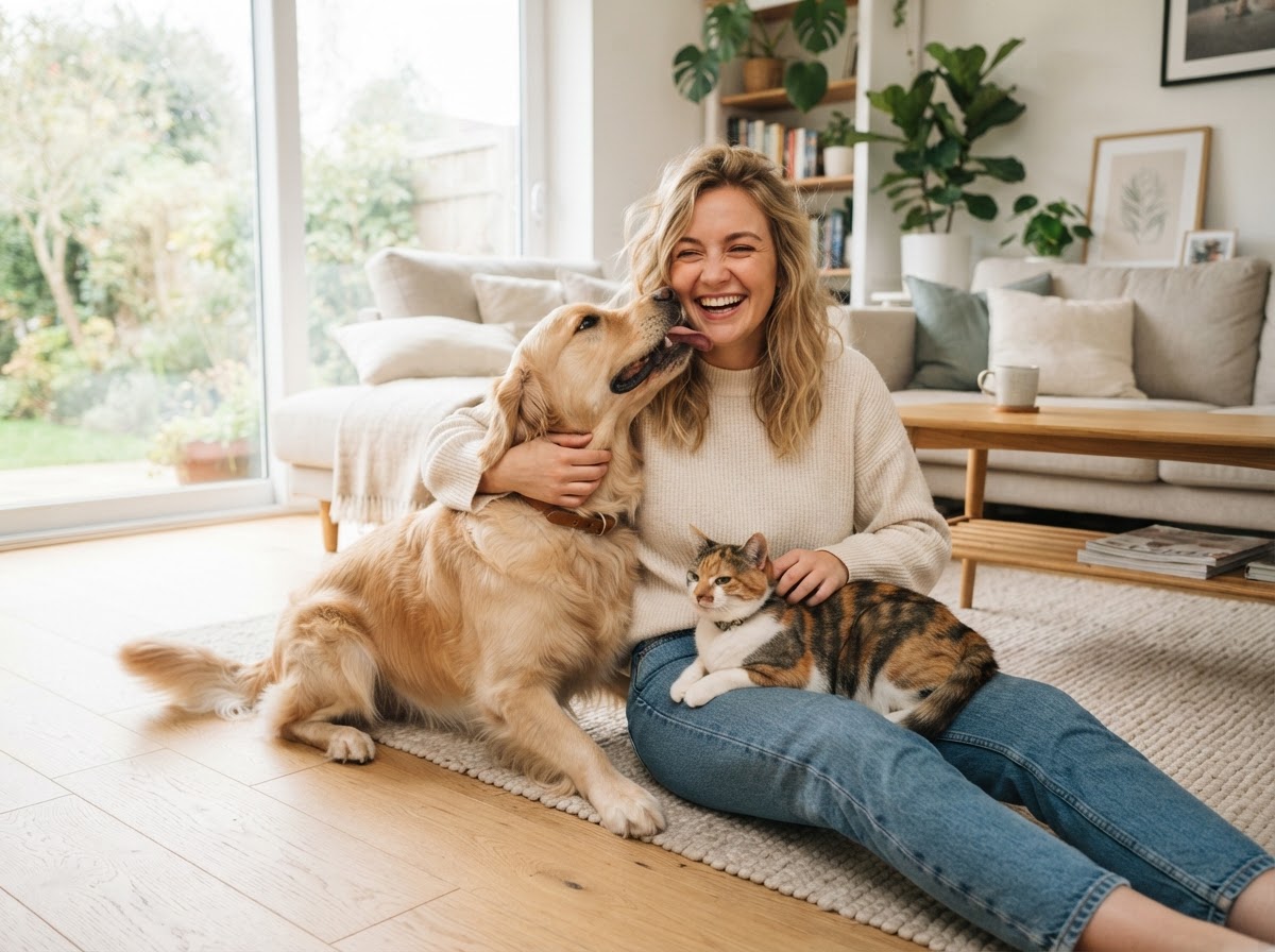 Momentos compartidos con mascotas