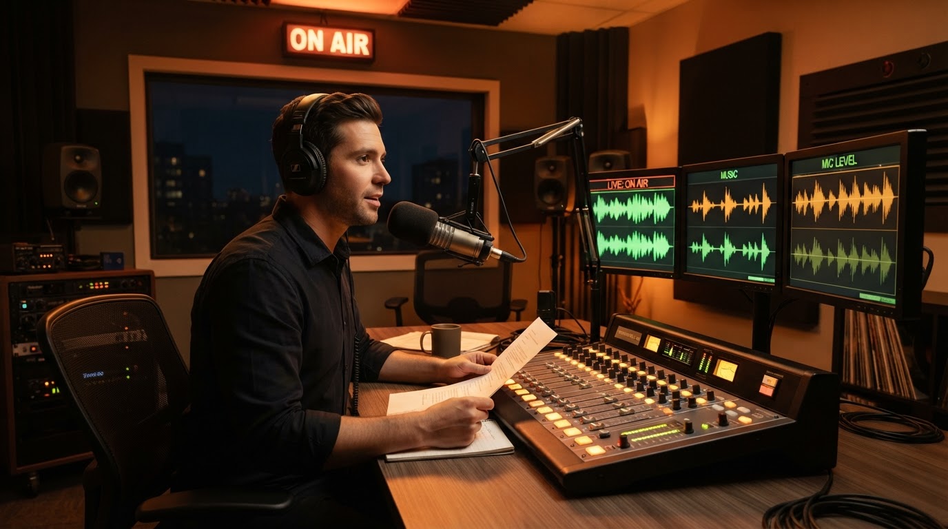practicalRadio broadcast studio