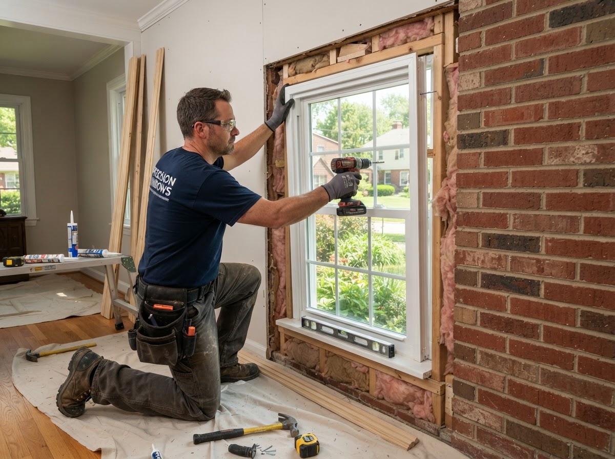Windows / Doors professional at work