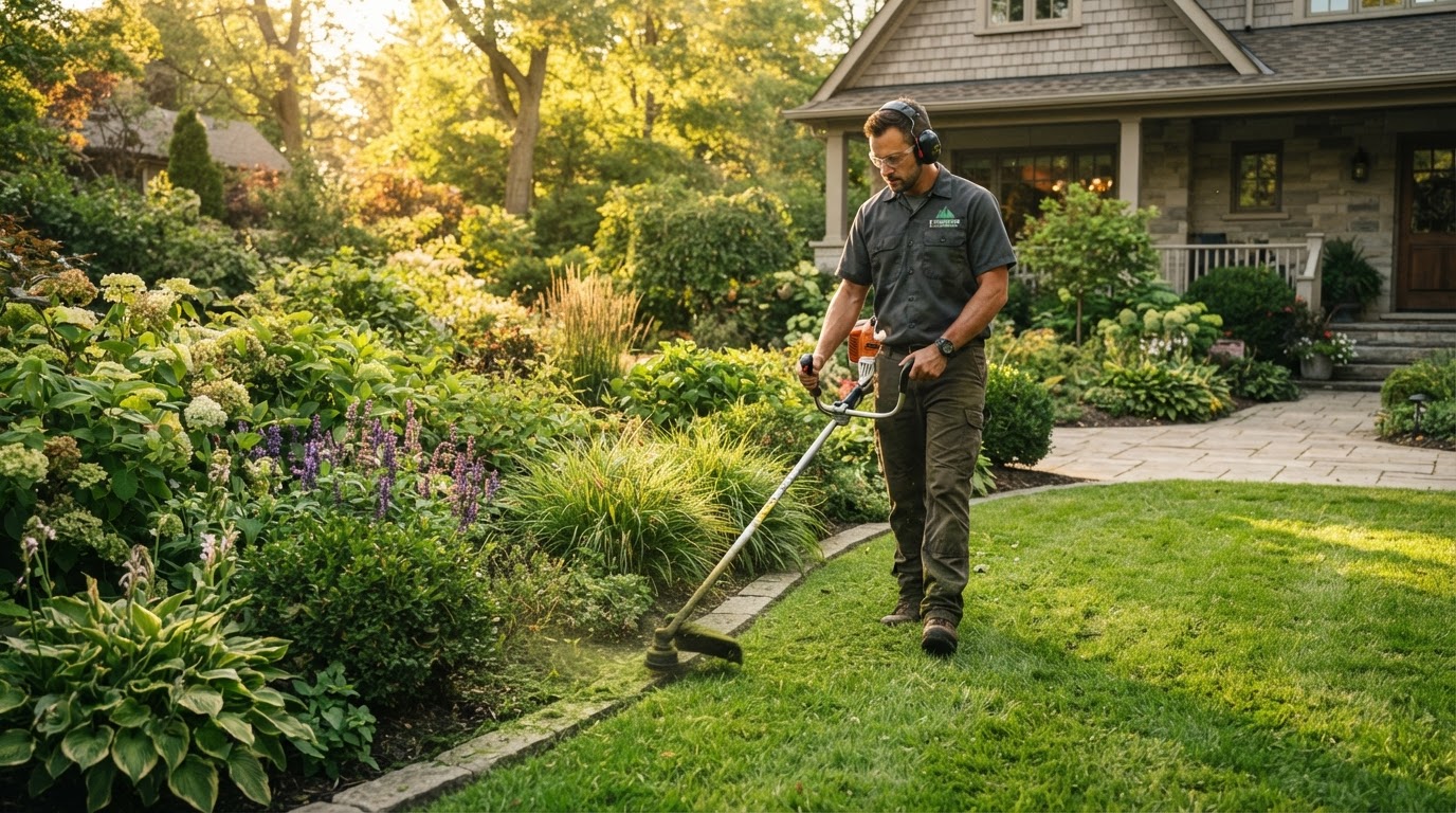 Landscaping sample post created by TurnKey