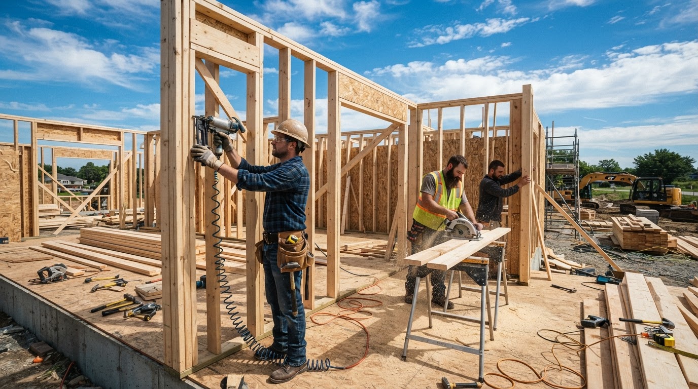 Home Building sample post created by TurnKey