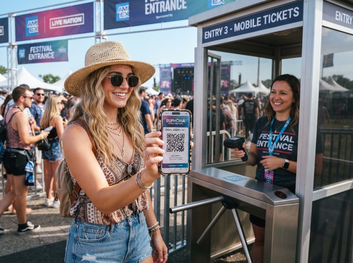 Event Promoter professional at work