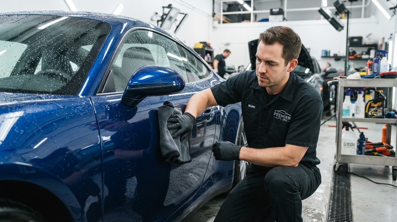 Car Detailing sample post created by TurnKey