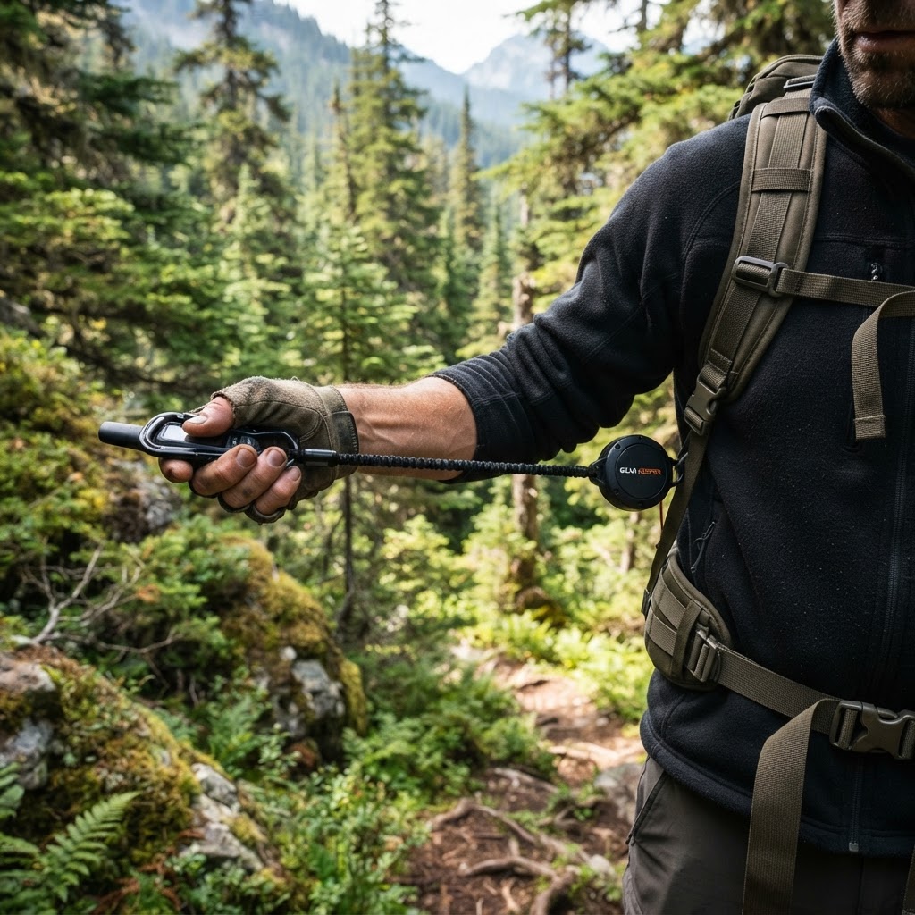 Step 2 Reach It - Extending the RetractX tether cord outward