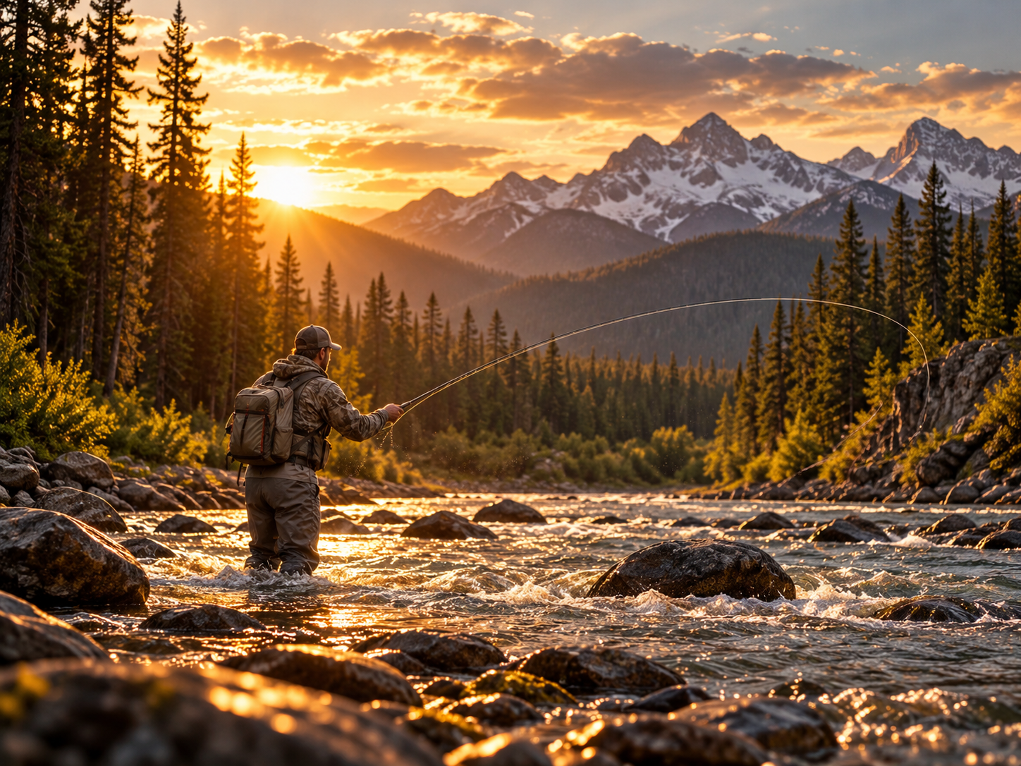 ANGLERS using RetractX gear tether