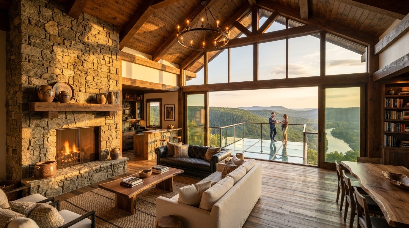 Subterranean geothermal greenhouse with citrus trees and winter salad crops in the Ozarks