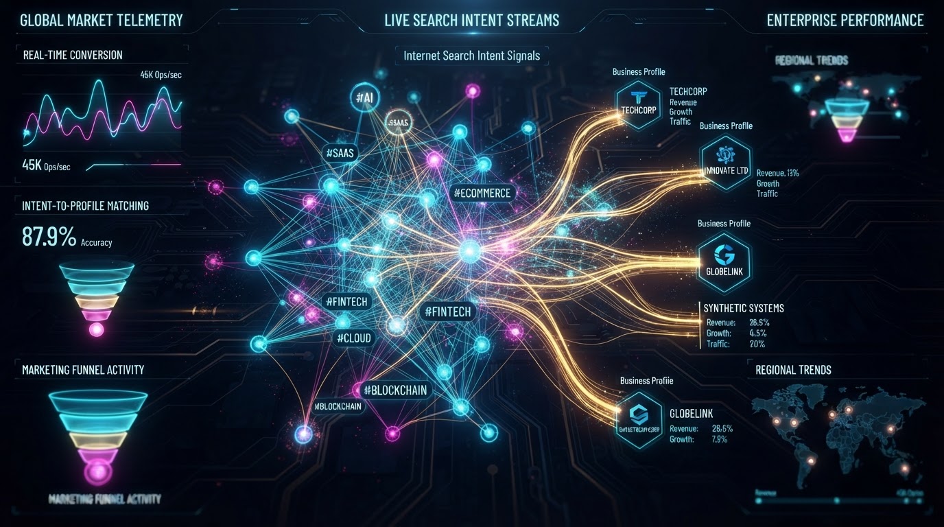 Data Signum Neural Intent Telemetry Dashboard