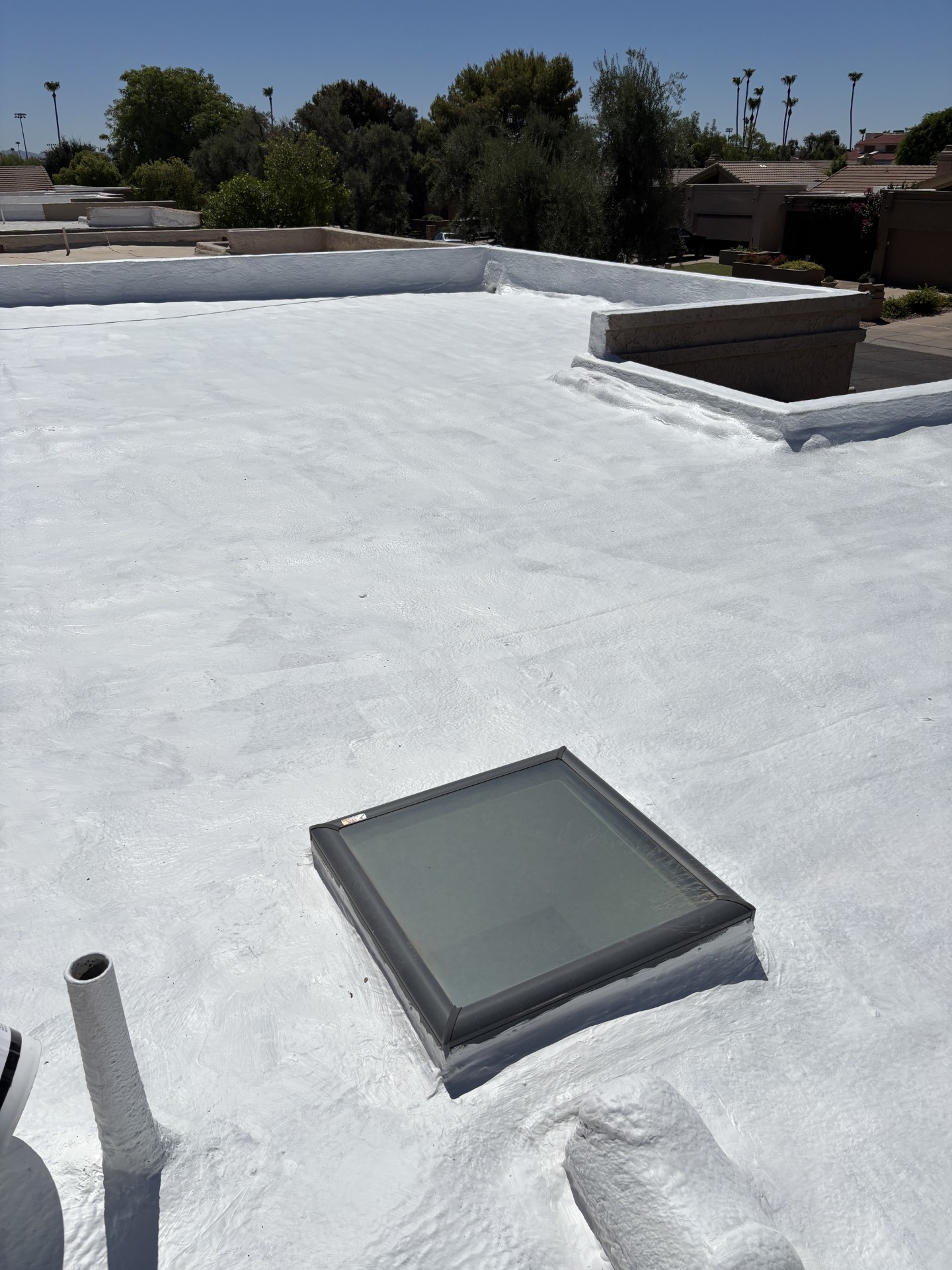 Flat Roof Waterproof Reseal & Skylight Flashing Repair