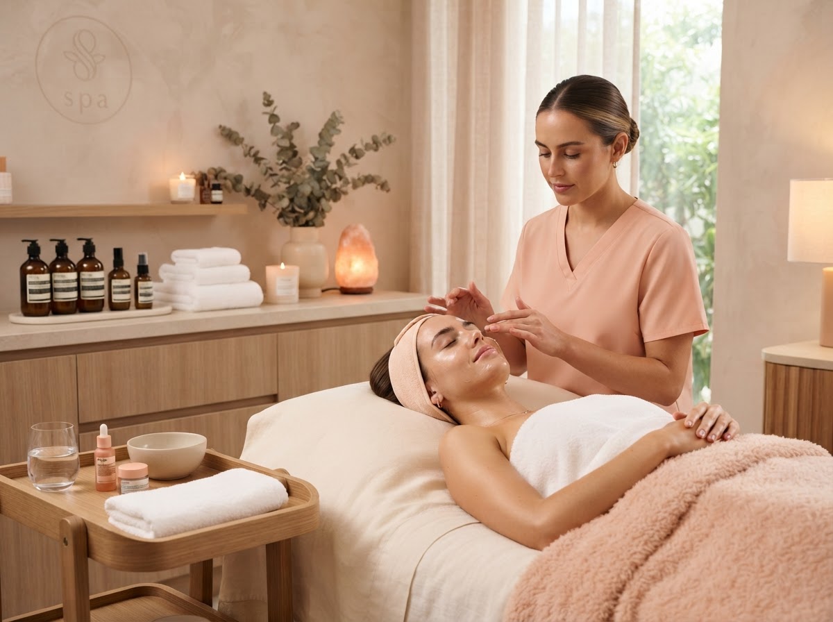 Facial Treatment at Luna Glow Beauty Studio