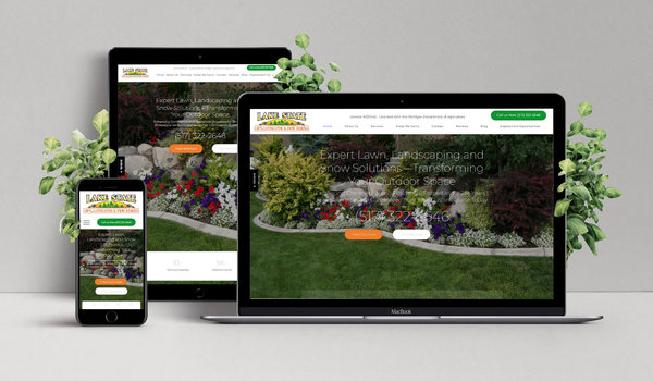 Lake State Lawn & Snow — live Landscaping & Snow Removal website screenshot