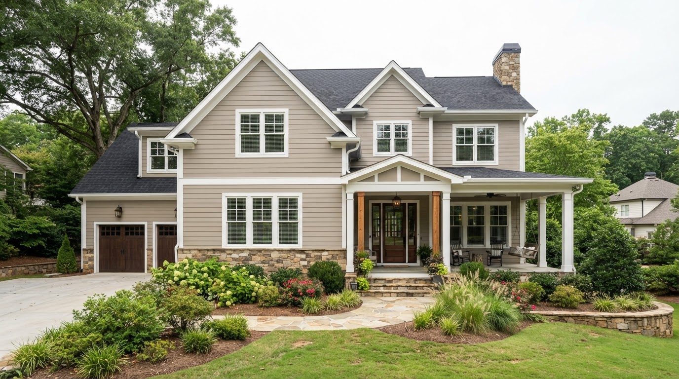 Fiber cement and James Hardie siding near Wilmington NC