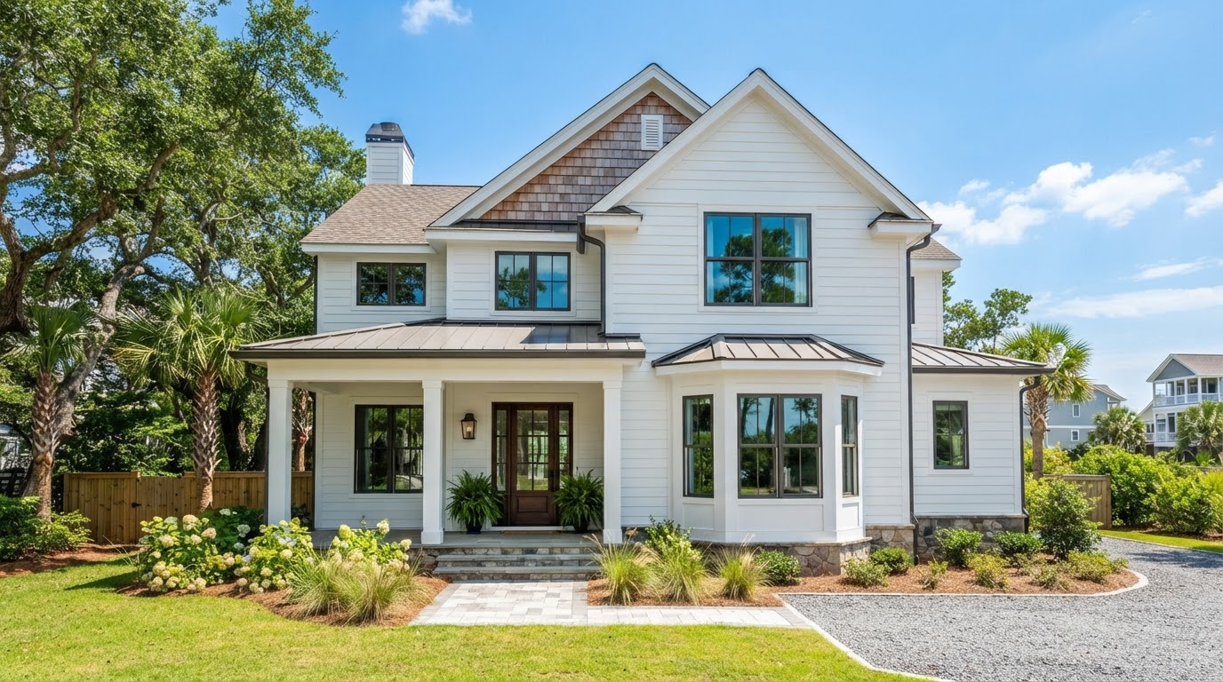 Before and after vinyl siding installation in Ogden, North Carolina