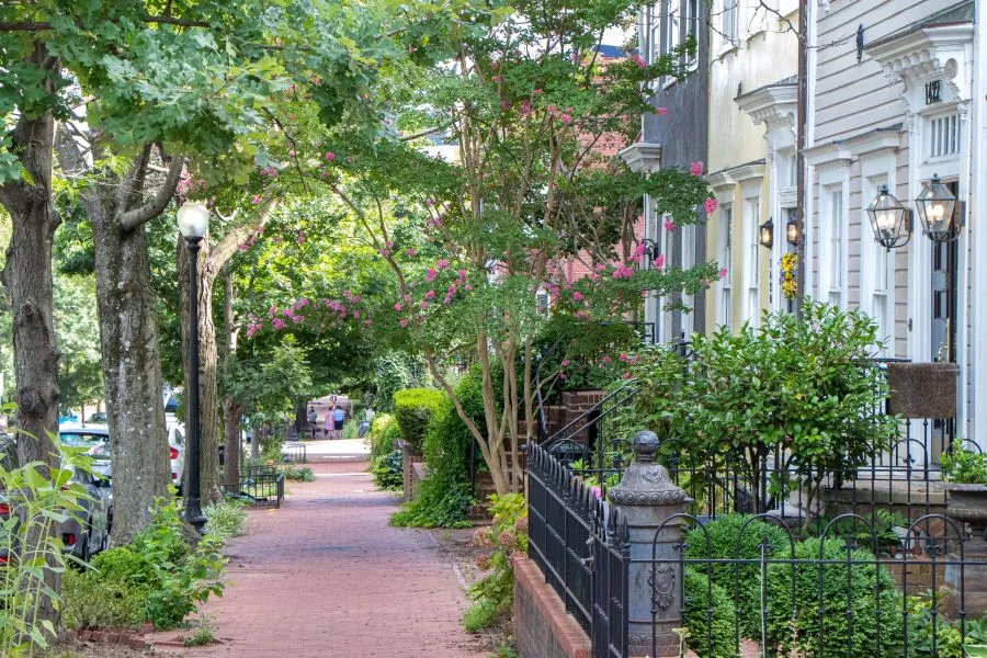 Residential properties across Washington, DC