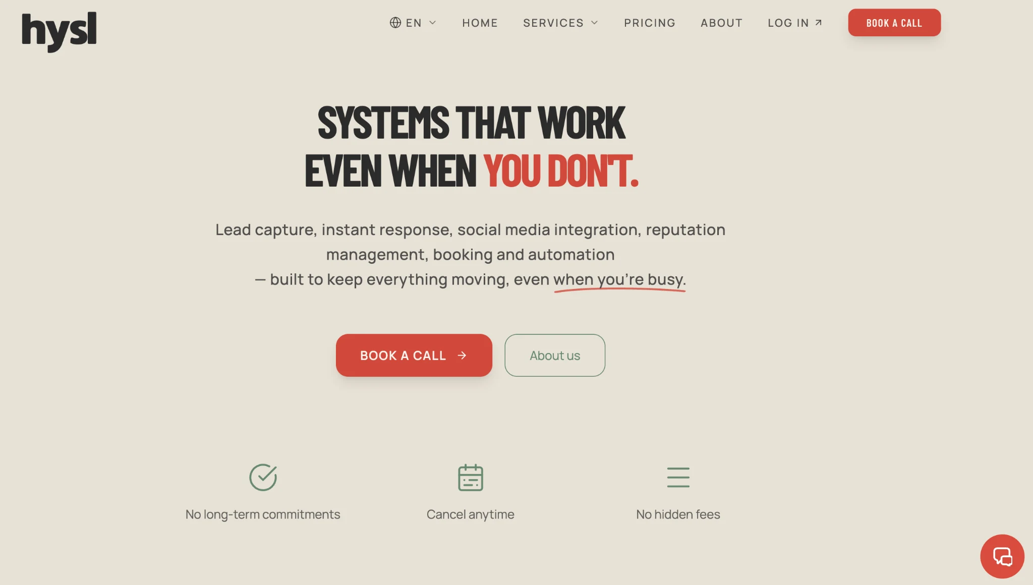 Built with the platform — professional business website