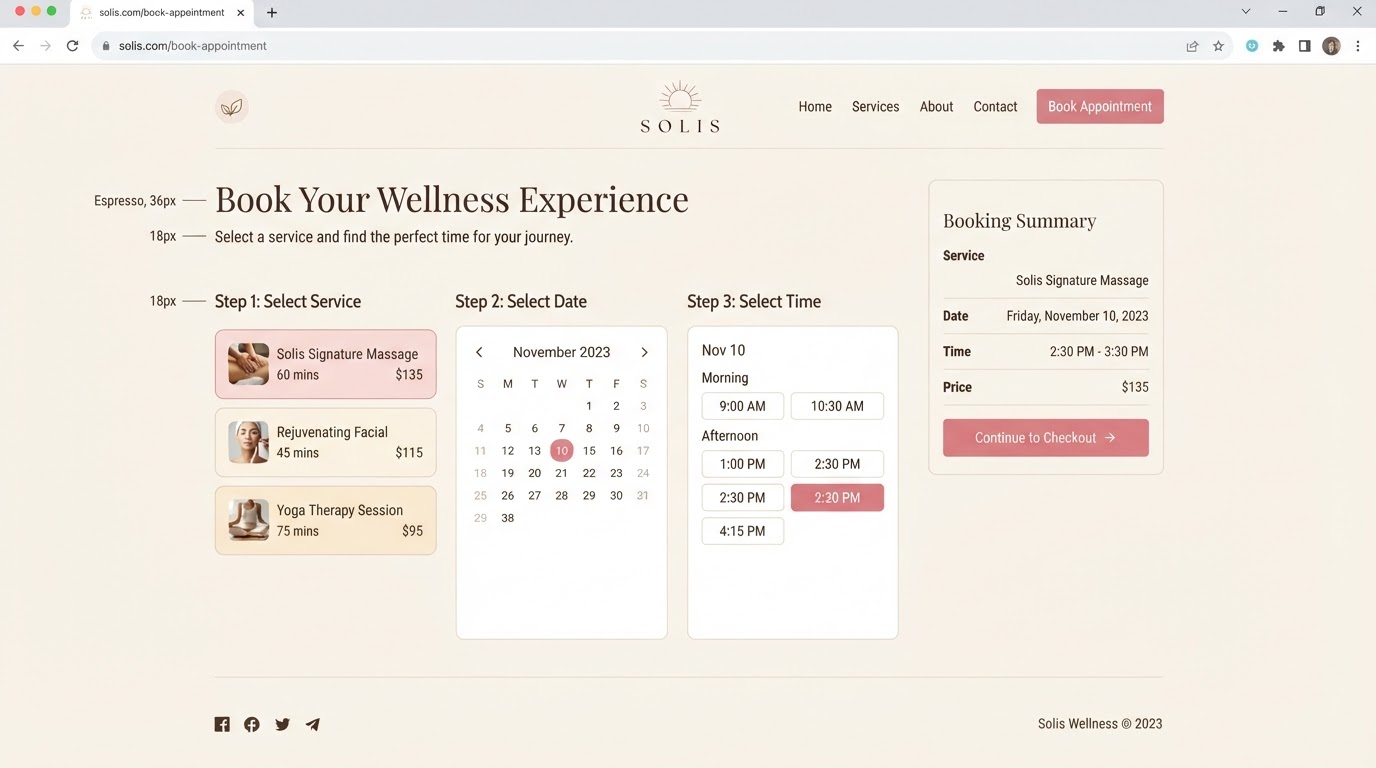 Solis Dental Clinic — Appointment Booking Funnel preview