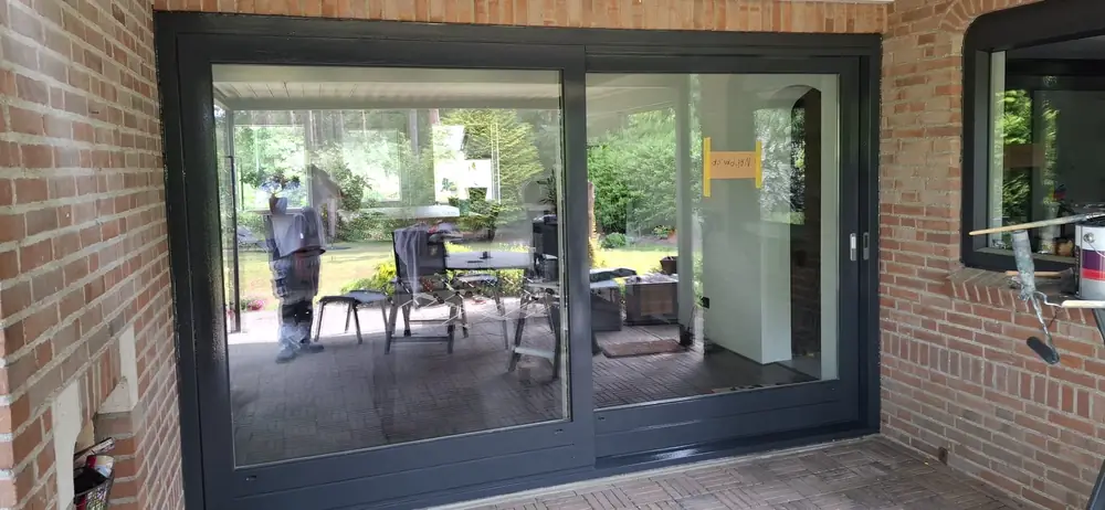 Schuifpui geschilderd in Helvoirt, Vught en omgeving, na afloop