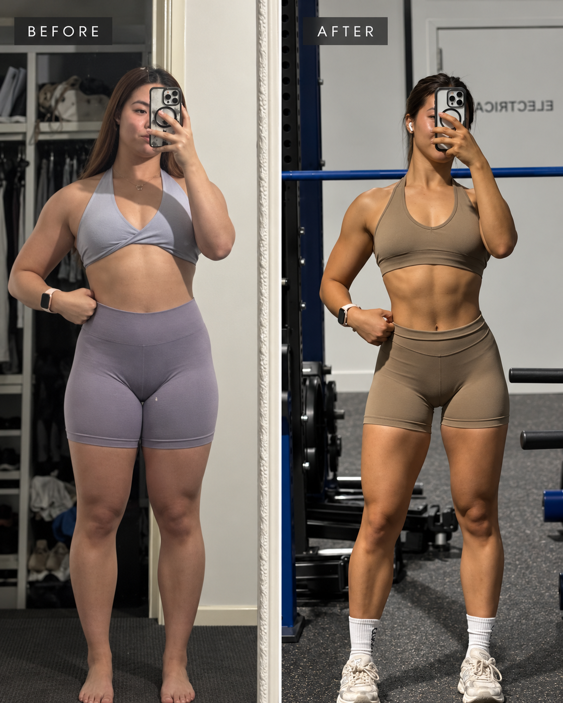 Maya transformation before and after Peak Performance coaching