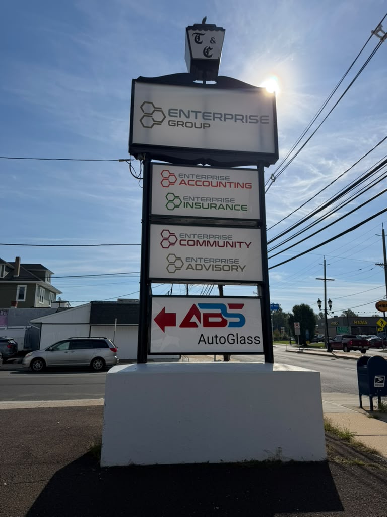 Maintenance commercial signage project 2