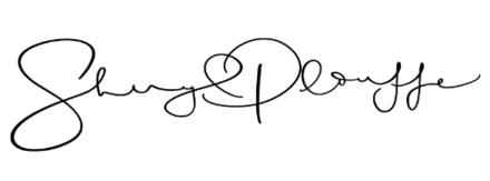 Sheryl Plouffe signature