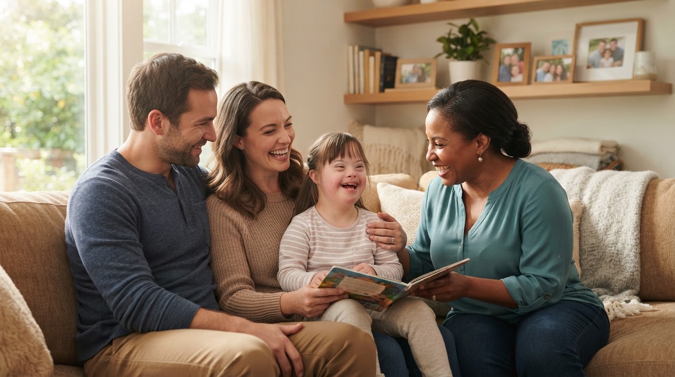 Care Ease Staffing matching a happy family with the right caregiver