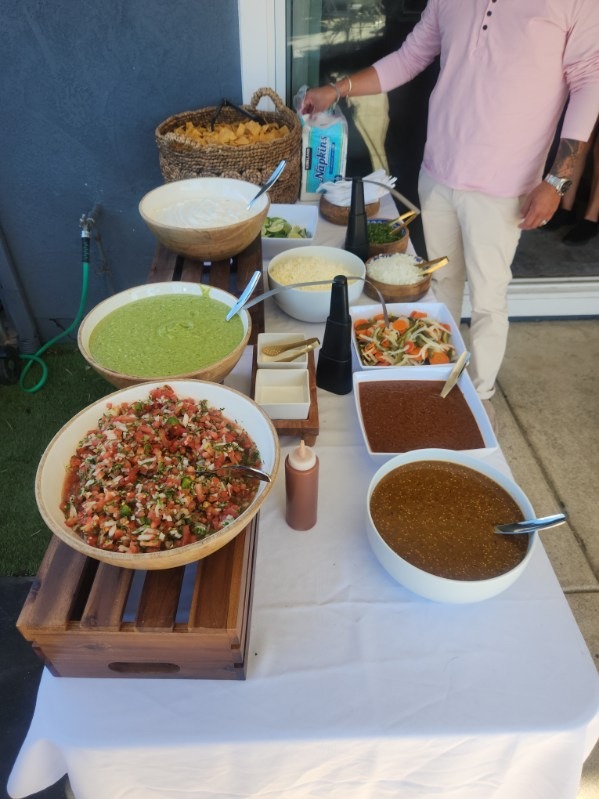 Catering Host Service & Guest Buffet Line