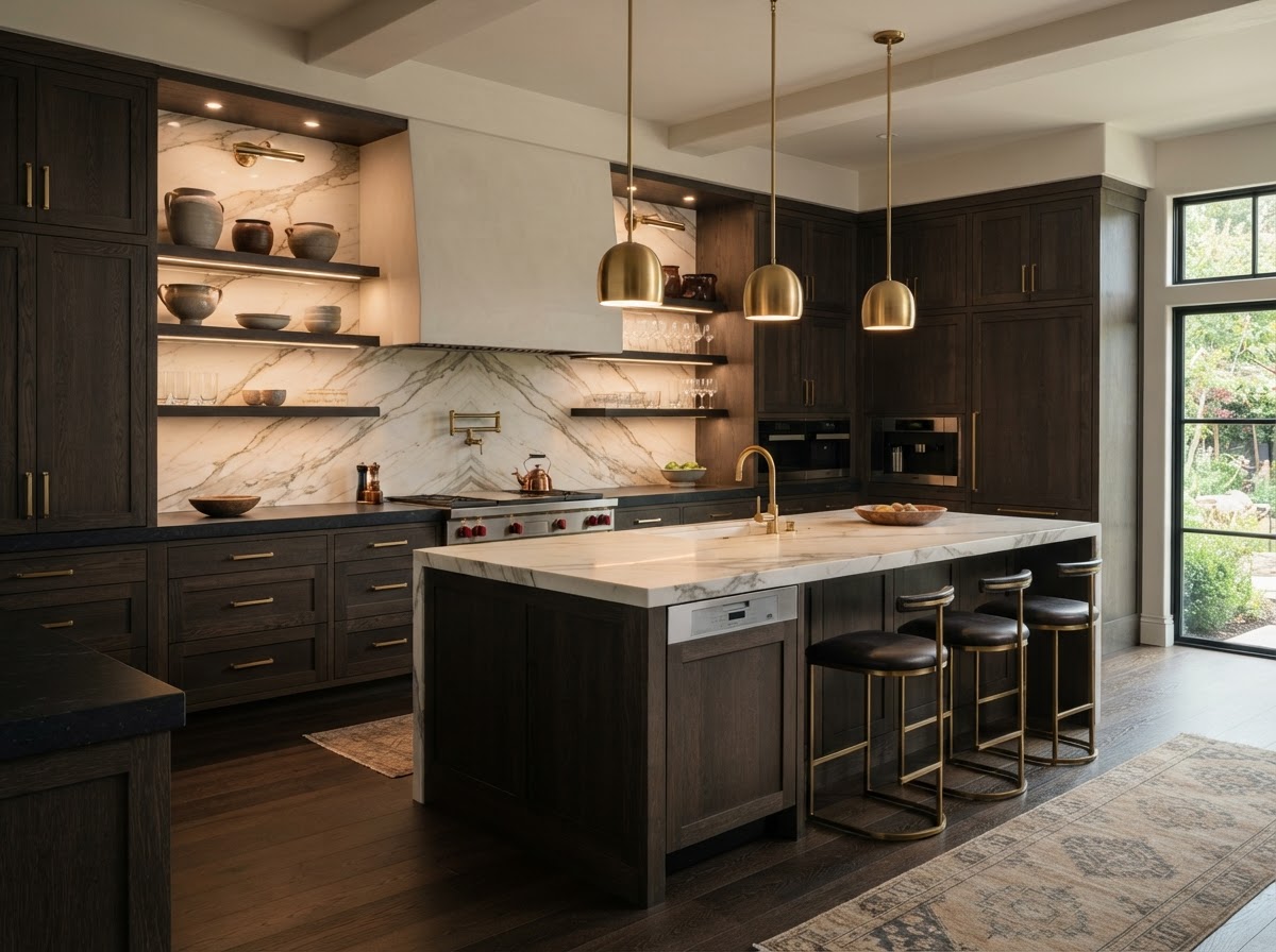 The Marble Loft — Modern Luxury kitchen in Tribeca, New York