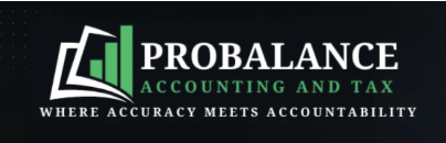 Pro Balance Accounting and Tax Logo - Where Accuracy Meets Accountability