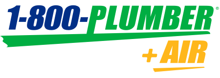 1-800-PLUMBER + AIR logo