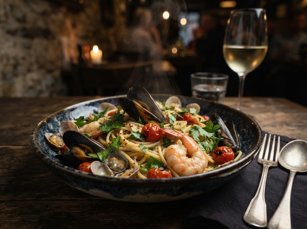 Spaghetti ai frutti di mare
