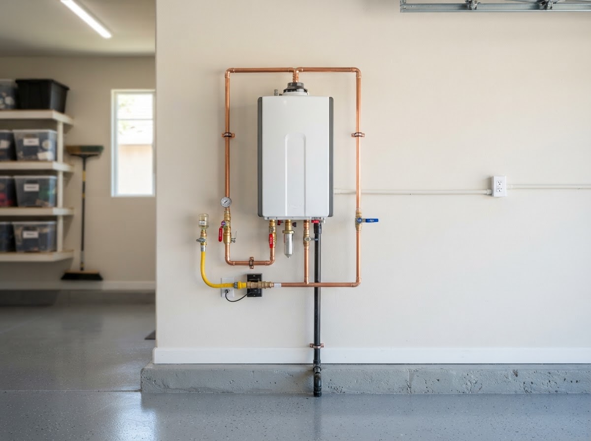 Compact tankless replacement