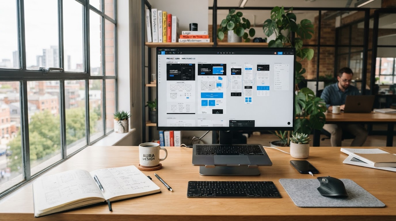 The EN Designs studio workspace