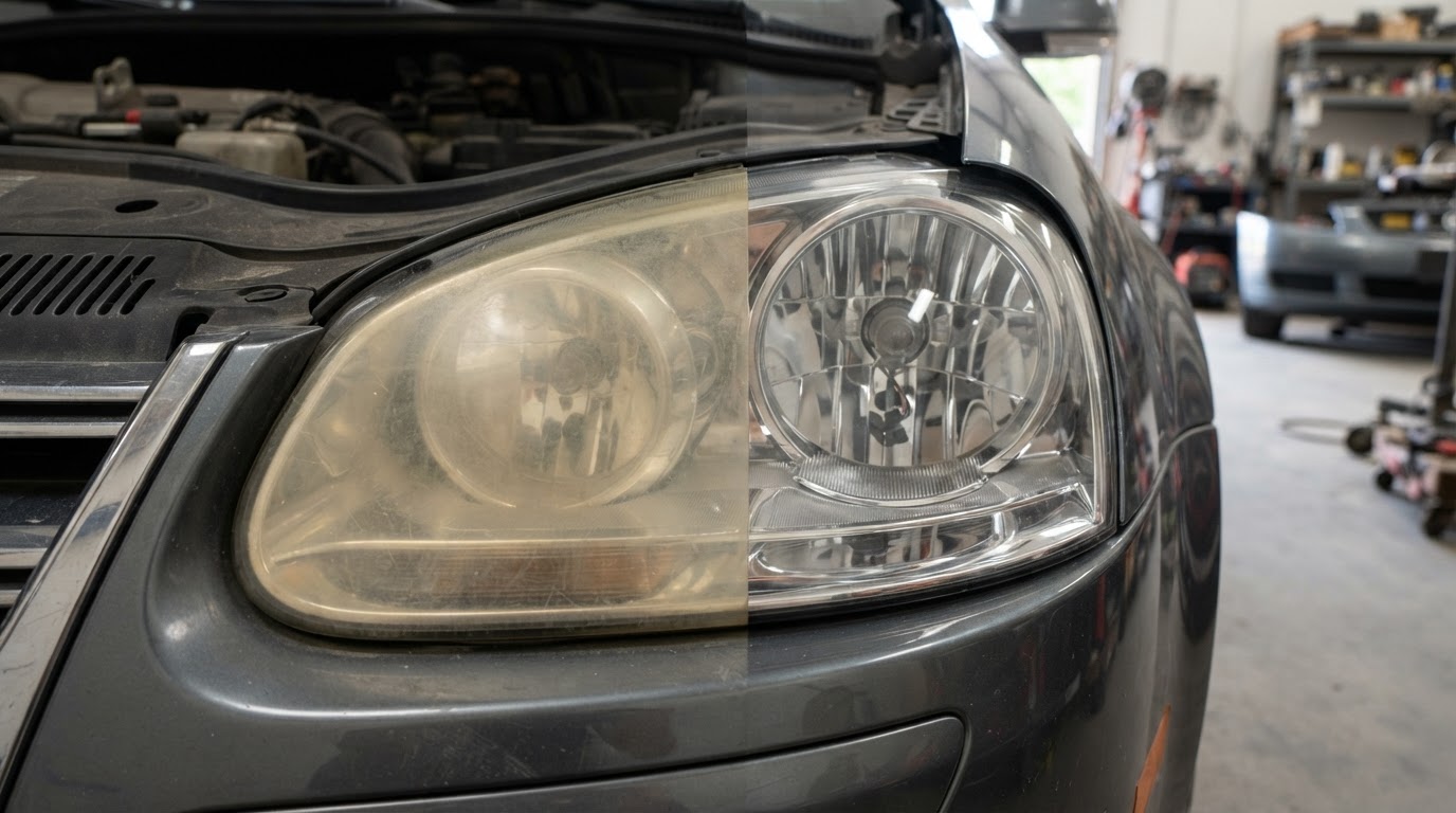 Crystal Clear Headlight Restoration