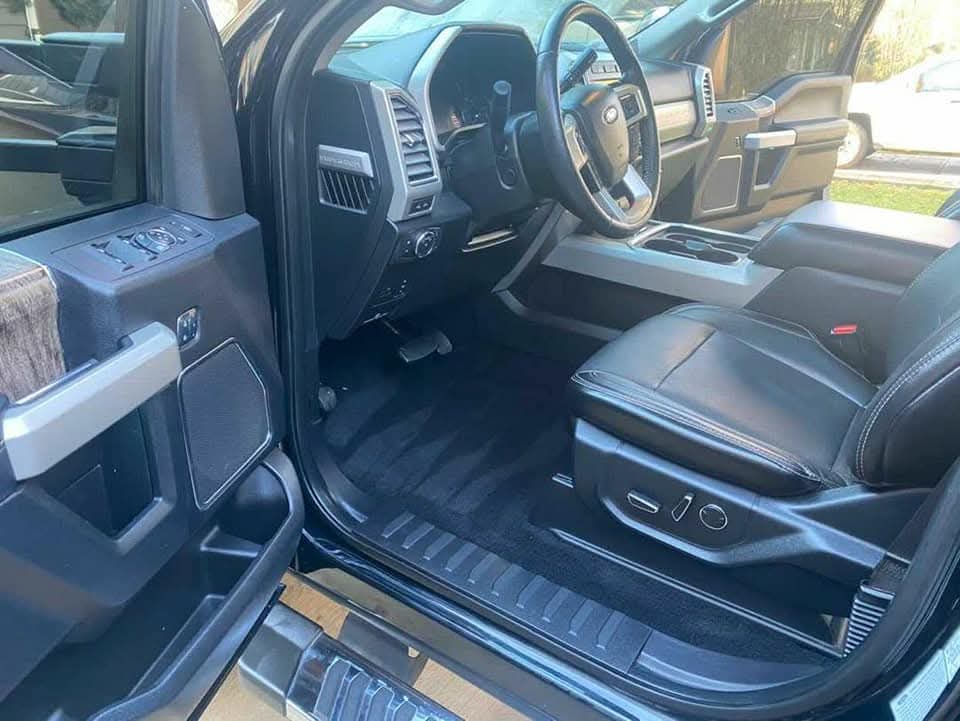 Ford Super Duty Truck Interior Deep Cleanse