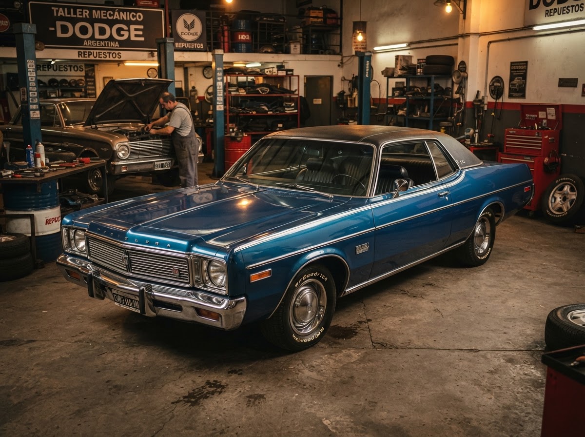 Dodge Polara clásico argentino en taller
