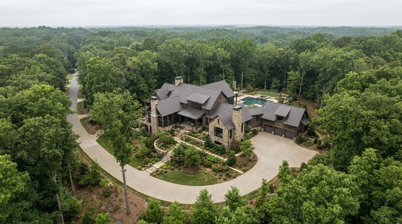 Luxury custom residence homesite in Raleigh NC by ARKA Development