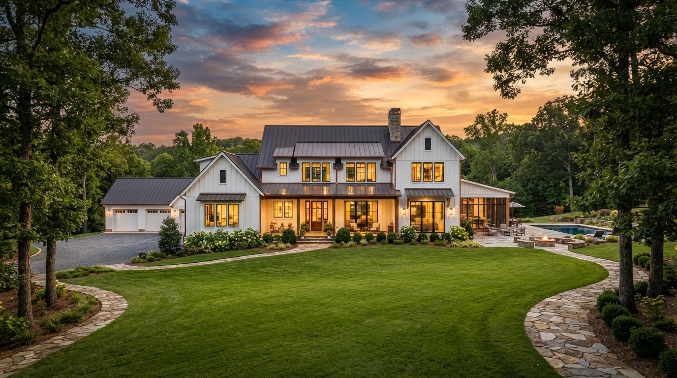 Raleigh Modern Residence — custom luxury build by ARKA Development