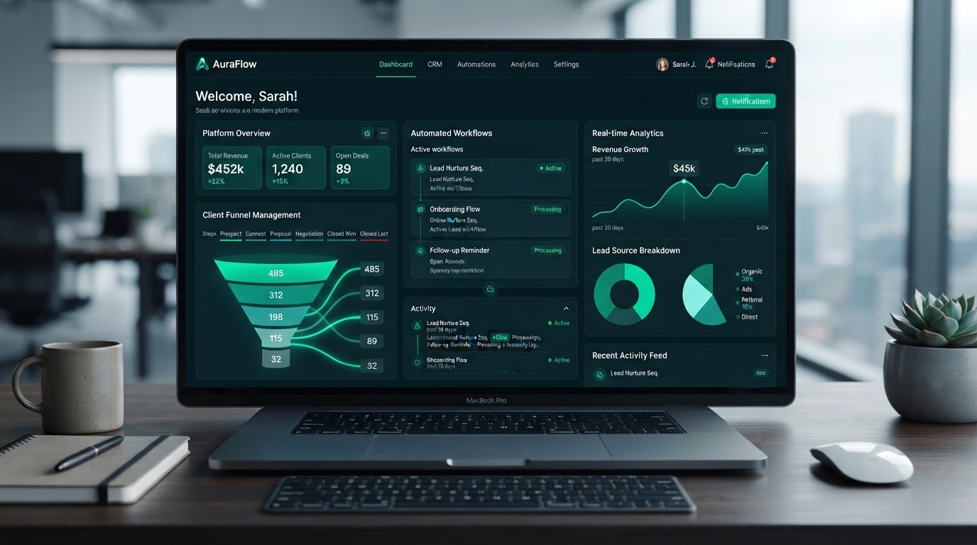 Minnon CRM Dashboard & Automation System