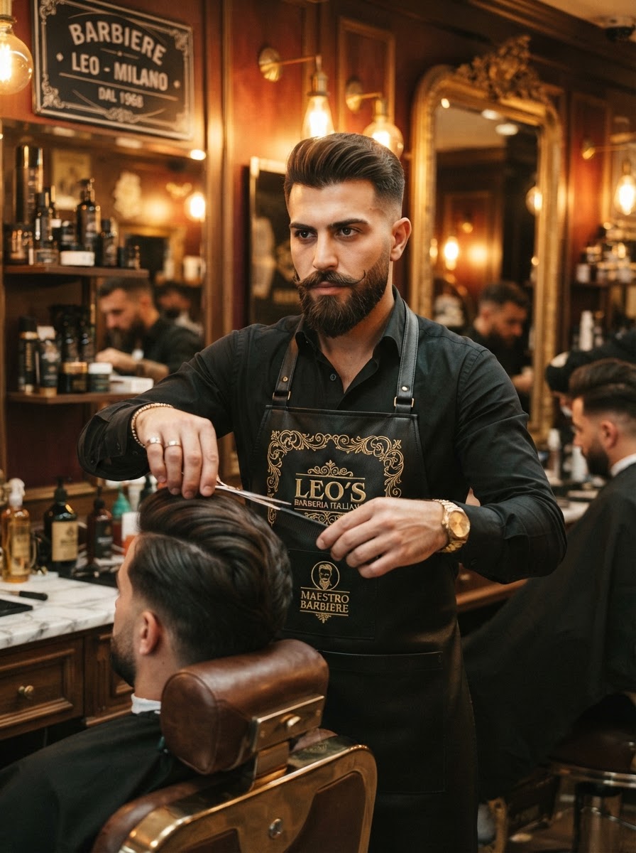 Leo, Mastro Barbiere di BarbieRè La Spezia
