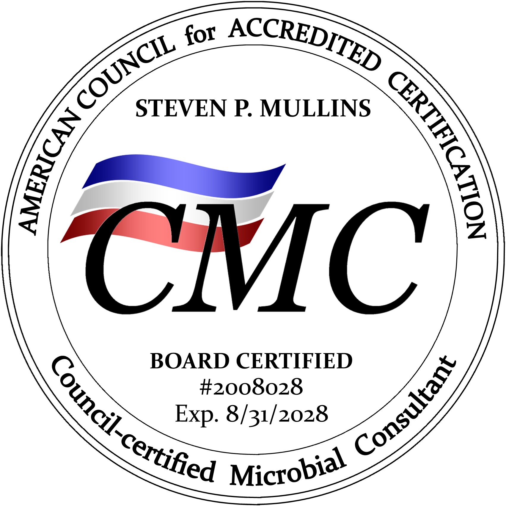 Steven Mullins CMC Seal