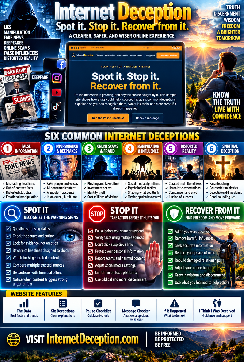 Infographic: Spot it, Stop it, Recover from it Action Guide
