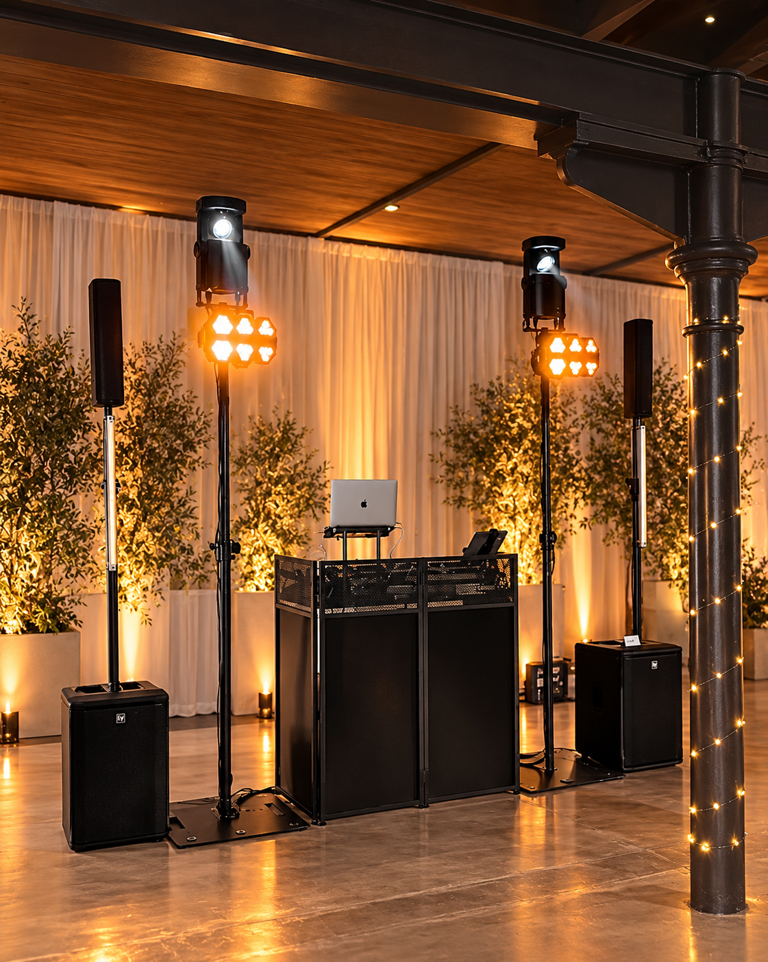 Professional DJ equipment and setup — Core Memory Ent.