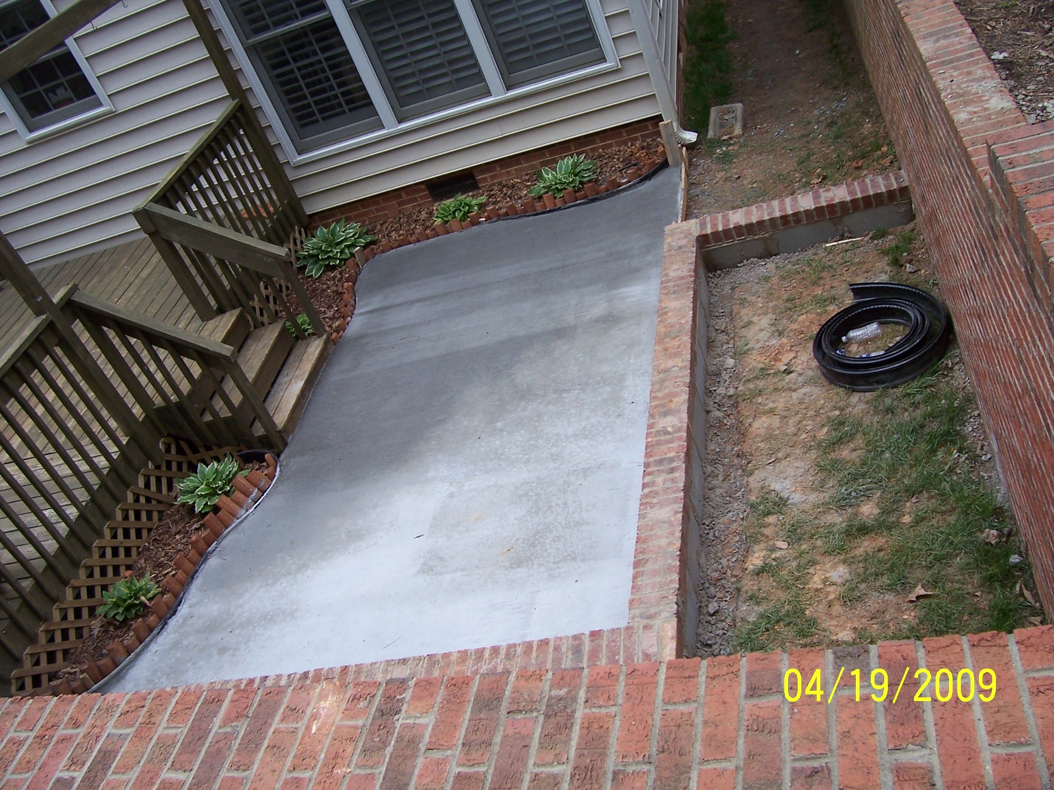 Custom Deck Framing & Footings