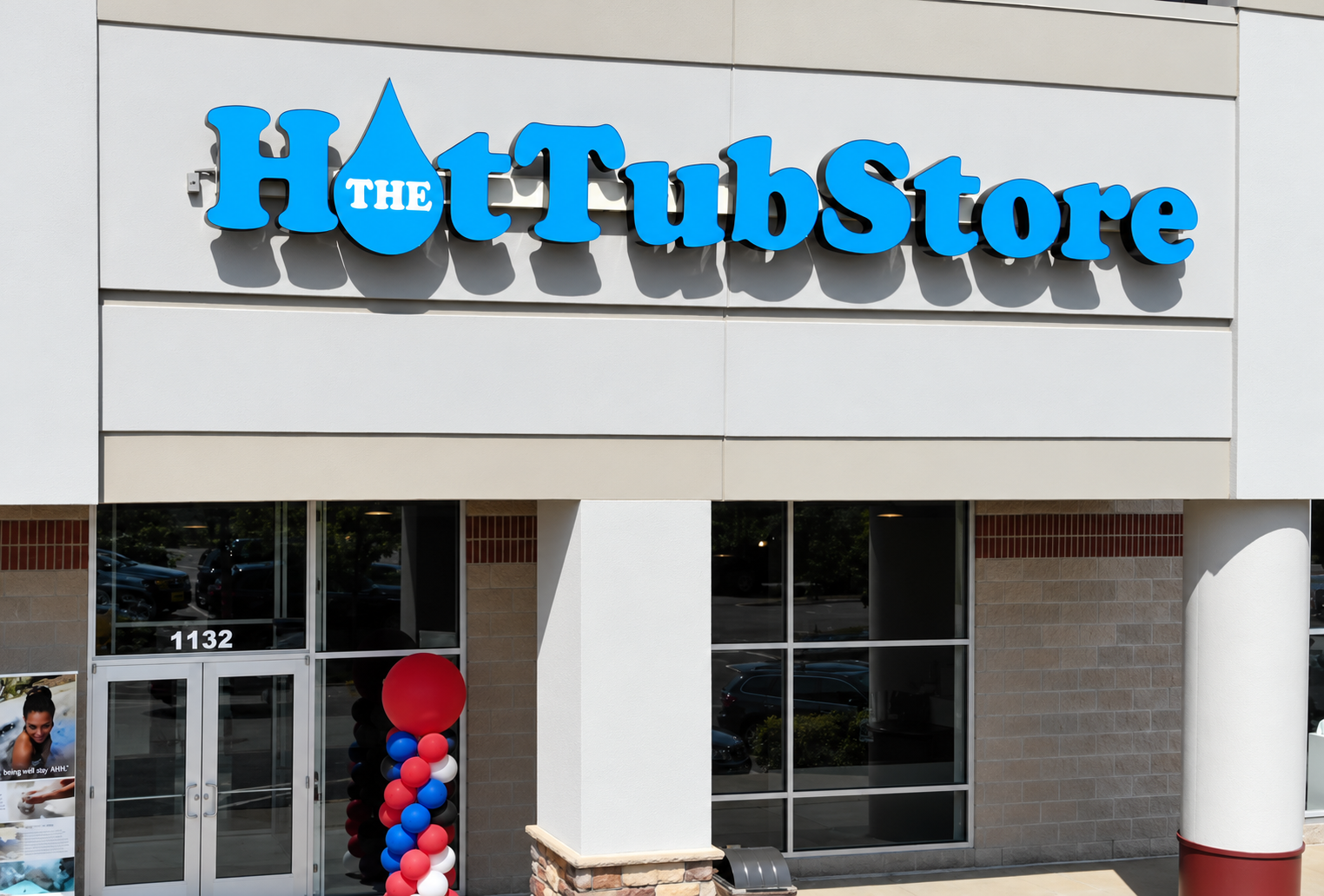 The Hot Tub Store showroom