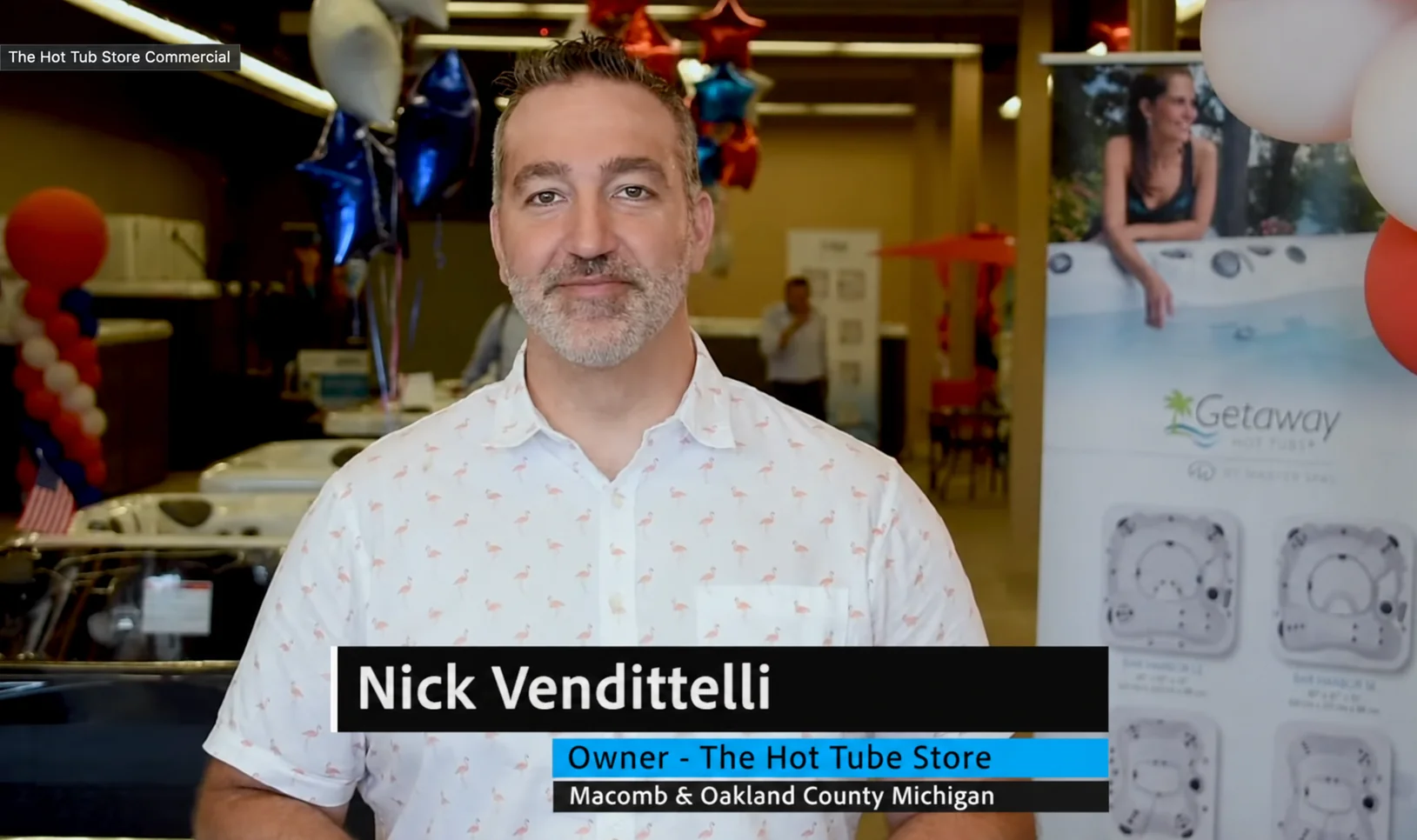 Nick Vendittelli, Owner of The Hot Tub Store