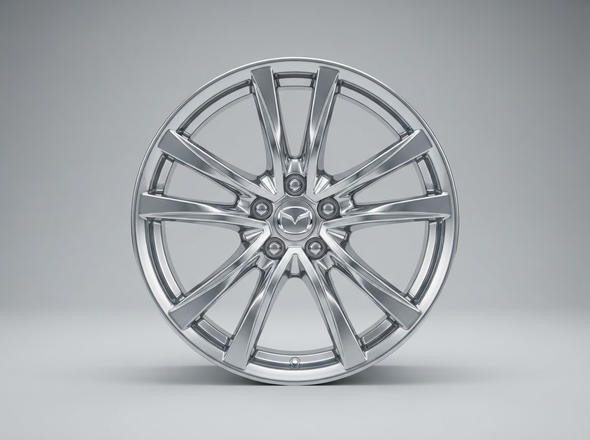 Alloy wheel HydroChrome finish preview — Chrome