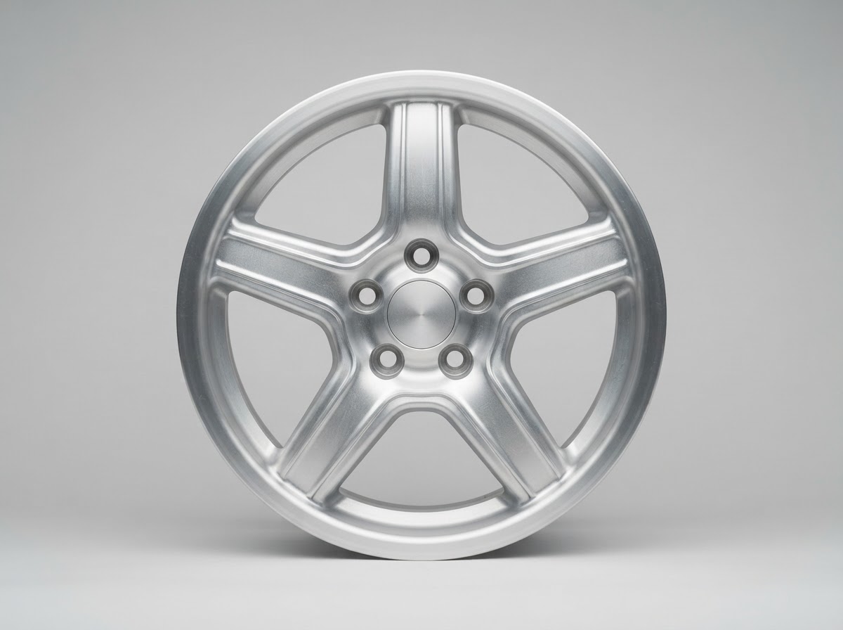Alloy wheel hydrographics print preview — Bare Wheel