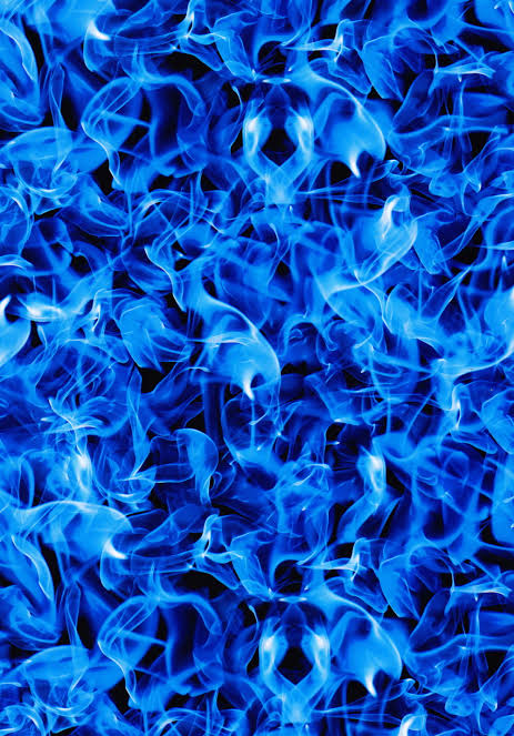 Electric Blue Flames
